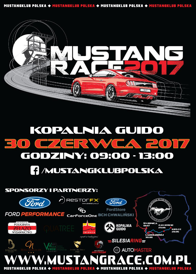 mustang race 2017 kopalnia guido